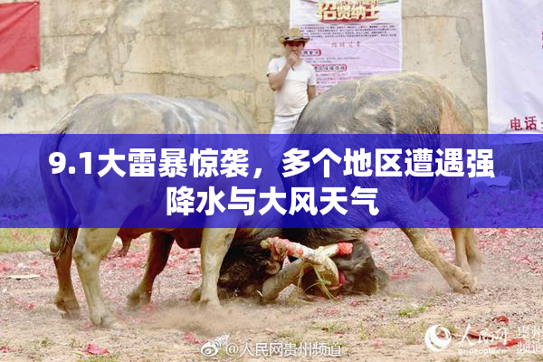 9.1大雷暴惊袭，多个地区遭遇强降水与大风天气