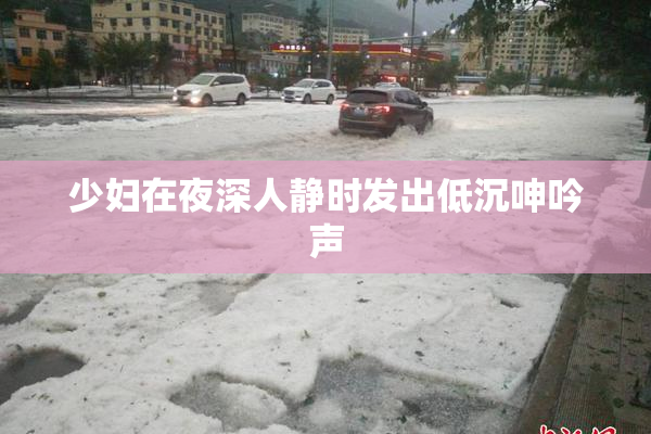 少妇在夜深人静时发出低沉呻吟声