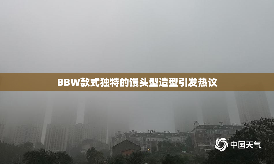 BBW款式独特的馒头型造型引发热议