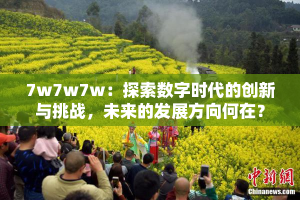 7w7w7w：探索数字时代的创新与挑战，未来的发展方向何在？