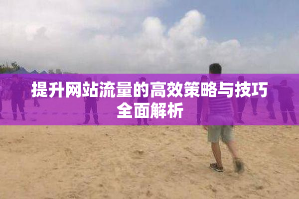 提升网站流量的高效策略与技巧全面解析