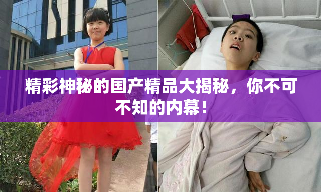 精彩神秘的国产精品大揭秘，你不可不知的内幕！