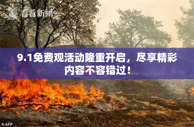 9.1免费观活动隆重开启，尽享精彩内容不容错过！