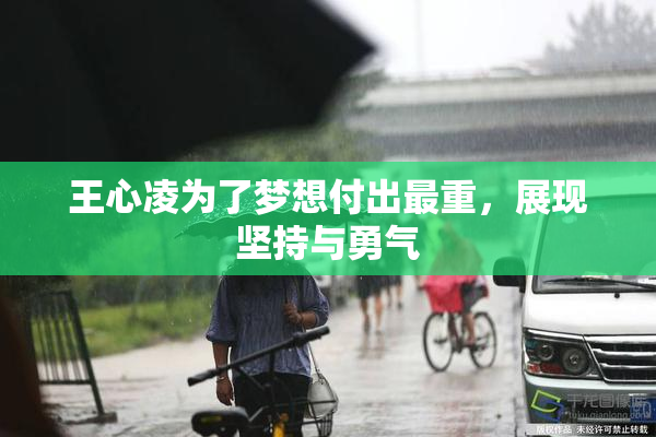 王心凌为了梦想付出最重，展现坚持与勇气