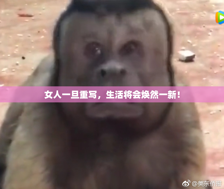 女人一旦重写，生活将会焕然一新！