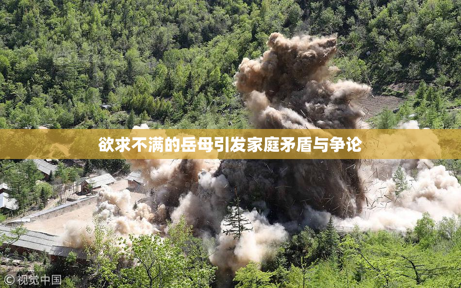 欲求不满的岳母引发家庭矛盾与争论