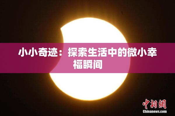 小小奇迹：探索生活中的微小幸福瞬间
