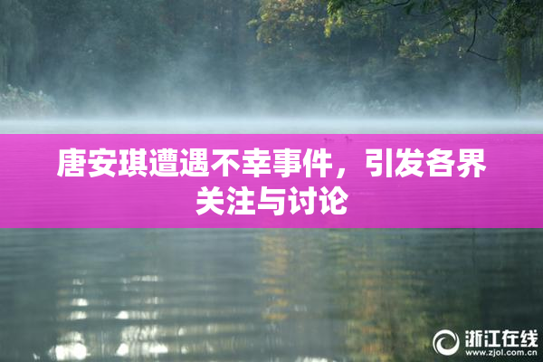 唐安琪遭遇不幸事件，引发各界关注与讨论
