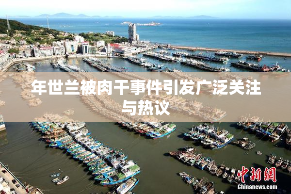 年世兰被肉干事件引发广泛关注与热议