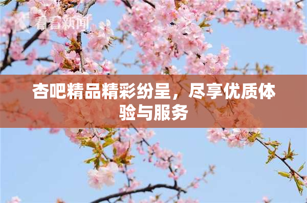 杏吧精品精彩纷呈，尽享优质体验与服务