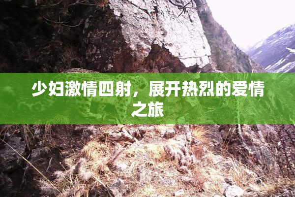 少妇激情四射，展开热烈的爱情之旅