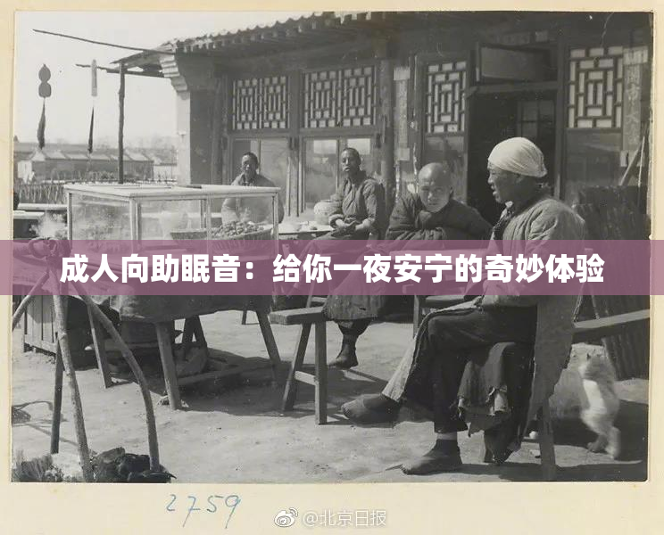 成人向助眠音：给你一夜安宁的奇妙体验
