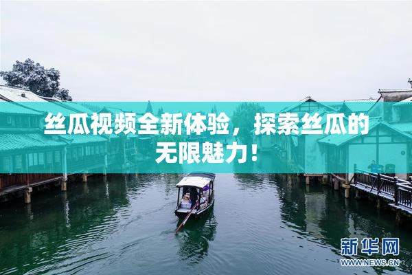 丝瓜视频全新体验，探索丝瓜的无限魅力！