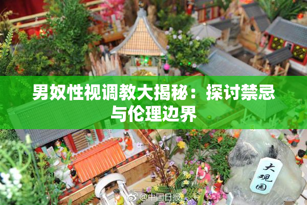 男奴性视调教大揭秘：探讨禁忌与伦理边界