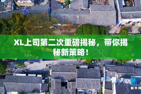 XL上司第二次重磅揭秘，带你揭秘新策略！