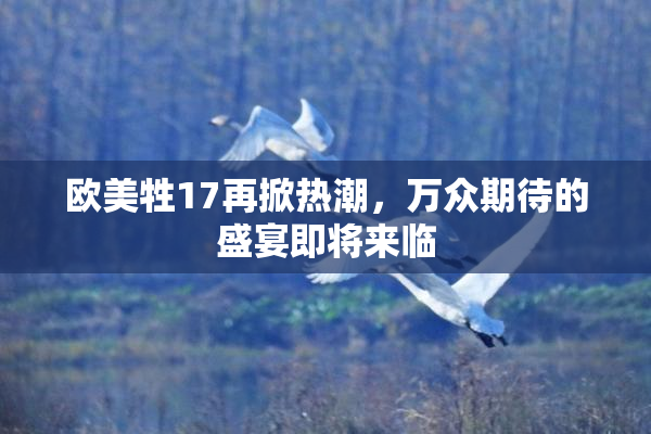 欧美牲17再掀热潮，万众期待的盛宴即将来临