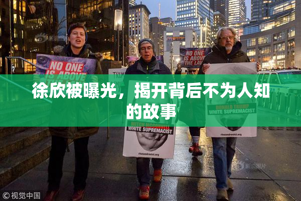 徐欣被曝光，揭开背后不为人知的故事