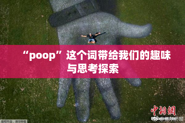 “poop”这个词带给我们的趣味与思考探索