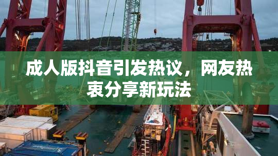 成人版抖音引发热议，网友热衷分享新玩法