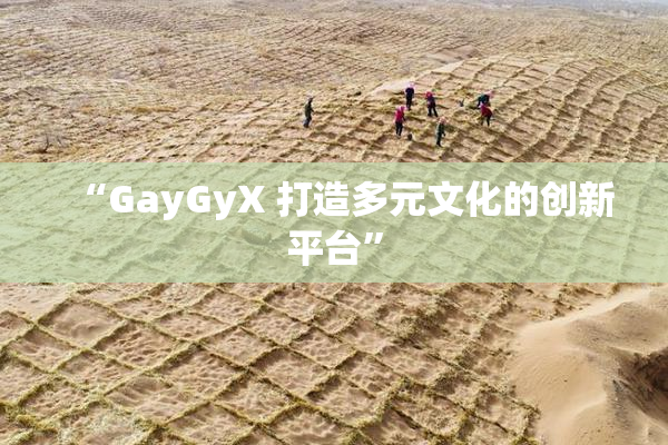 “GayGyX 打造多元文化的创新平台”