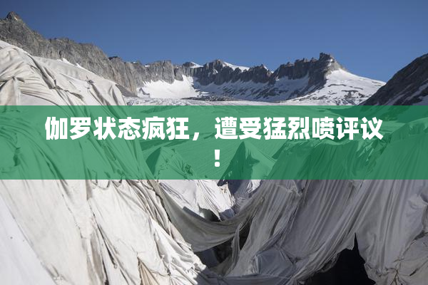 伽罗状态疯狂，遭受猛烈喷评议！