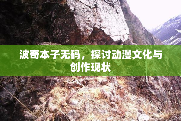 波奇本子无码，探讨动漫文化与创作现状