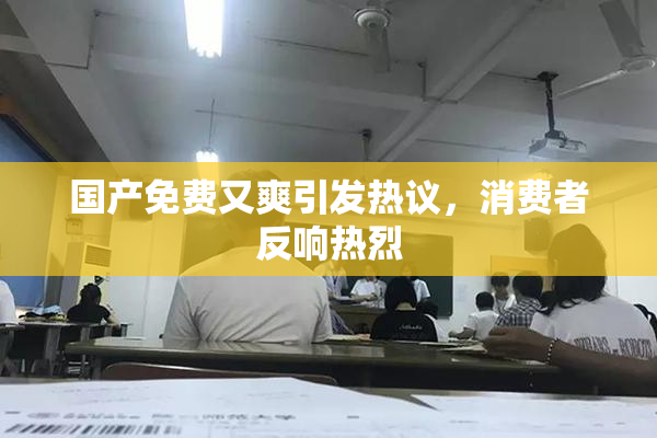 国产免费又爽引发热议，消费者反响热烈
