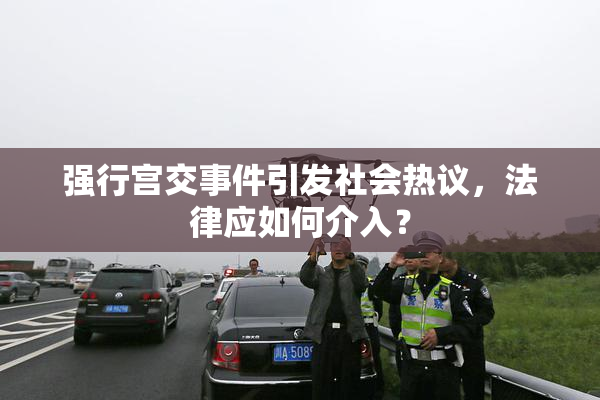 强行宫交事件引发社会热议，法律应如何介入？
