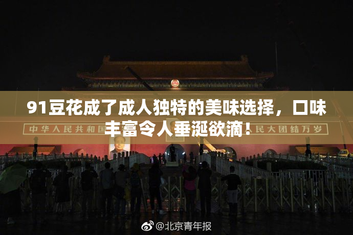 91豆花成了成人独特的美味选择，口味丰富令人垂涎欲滴！