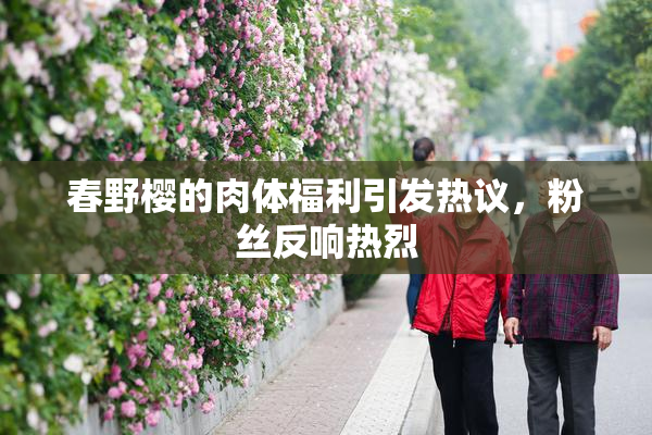春野樱的肉体福利引发热议，粉丝反响热烈