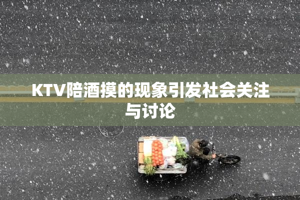 KTV陪酒摸的现象引发社会关注与讨论