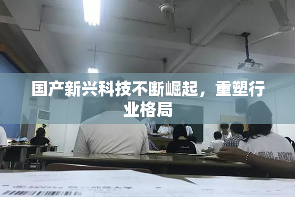 国产新兴科技不断崛起，重塑行业格局
