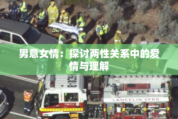 男意女情：探讨两性关系中的爱情与理解