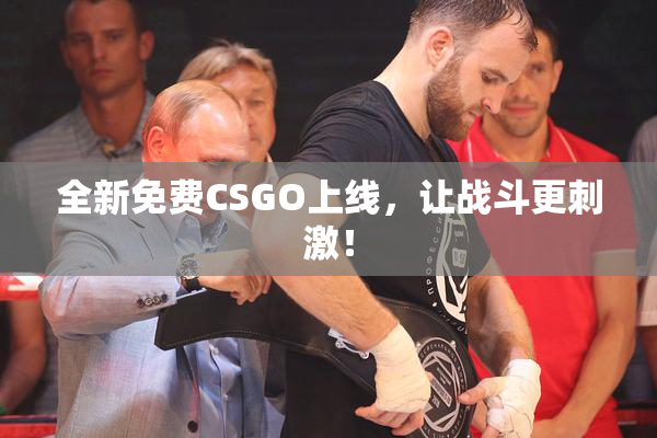 全新免费CSGO上线，让战斗更刺激！