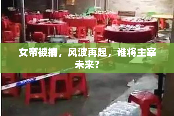 女帝被捕，风波再起，谁将主宰未来？