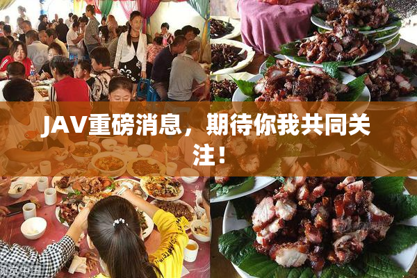 JAV重磅消息，期待你我共同关注！