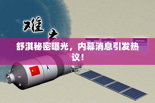 舒淇秘密曝光，内幕消息引发热议！
