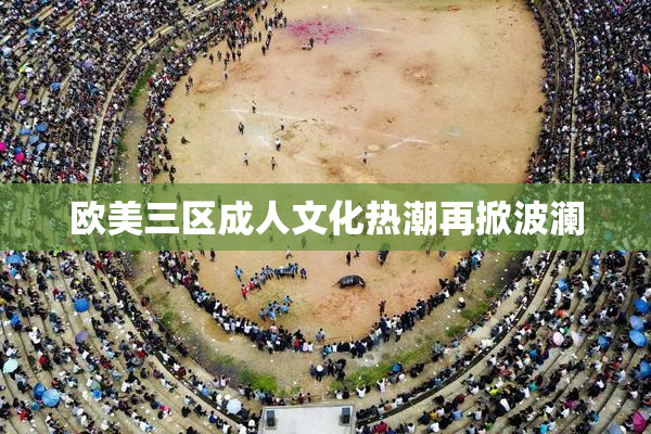 欧美三区成人文化热潮再掀波澜