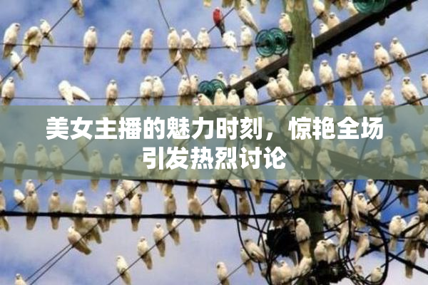 美女主播的魅力时刻，惊艳全场引发热烈讨论