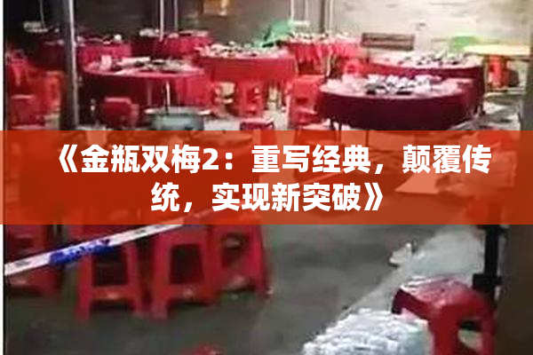 《金瓶双梅2：重写经典，颠覆传统，实现新突破》