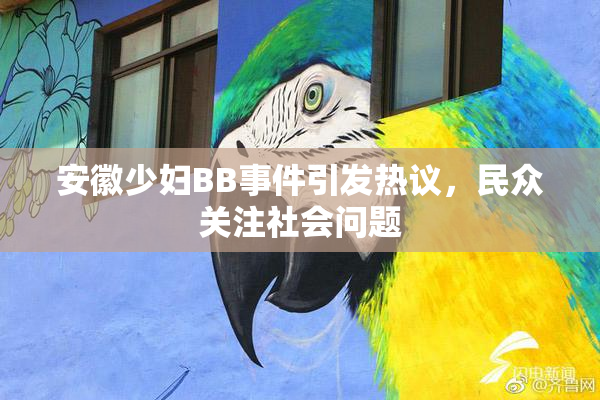 安徽少妇BB事件引发热议，民众关注社会问题