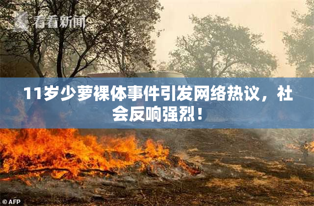 11岁少萝裸体事件引发网络热议，社会反响强烈！