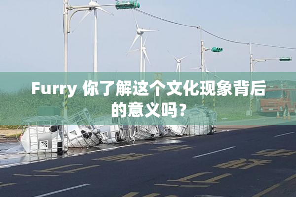 Furry 你了解这个文化现象背后的意义吗？