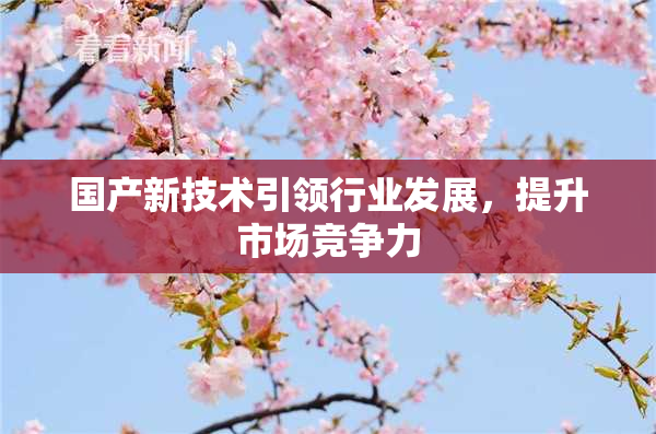 国产新技术引领行业发展，提升市场竞争力