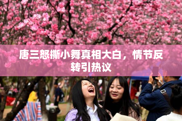 唐三怒撕小舞真相大白，情节反转引热议