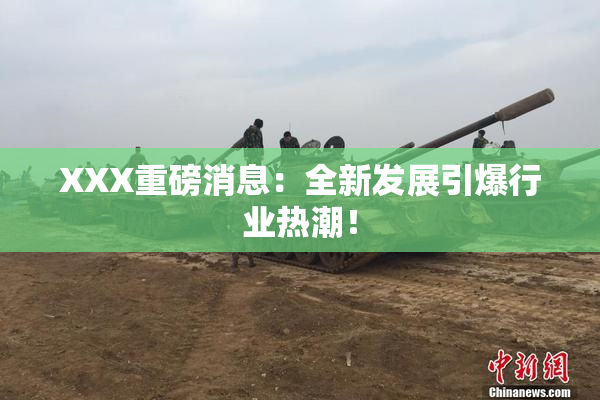 XXX重磅消息：全新发展引爆行业热潮！