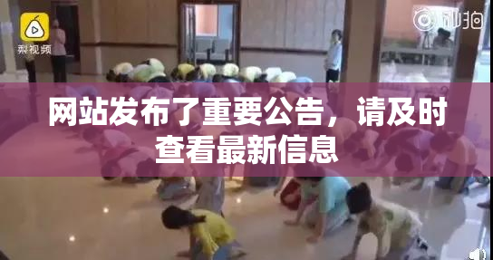 网站发布了重要公告，请及时查看最新信息