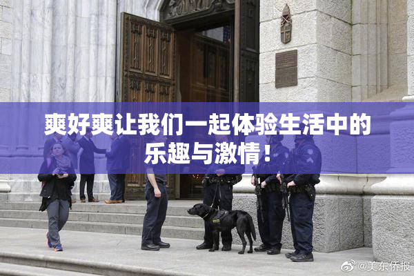 爽好爽让我们一起体验生活中的乐趣与激情！