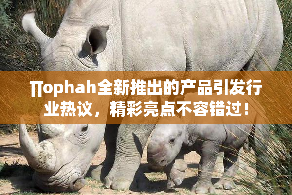 ∏ophah全新推出的产品引发行业热议，精彩亮点不容错过！