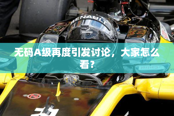 无码A级再度引发讨论，大家怎么看？